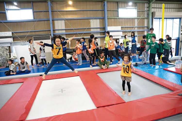 最新鋭＆最高峰のアミューズメント☆トランポリンパークMr.JUMP満喫